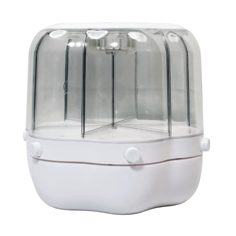 Food Dispenser | Multi-Compartment Grain Storage Container for Kitchen