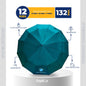12(=132) Ribs Automatic Open & Close Compact Umbrella (4 Color)