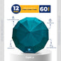 12(=60) Ribs Shankar Golden (Inner side) Color Auto Open & Close Umbrella (4 Color)