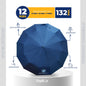 12(=132) Ribs Automatic Open & Close Compact Umbrella (4 Color)