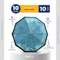 10(=10) Ribs VIP Rahman Umbrella -Glossy Polyester Fabric (6 Colour)