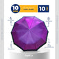10(=10) Ribs VIP Rahman Umbrella -Glossy Polyester Fabric (6 Colour)