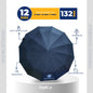 12(=132) Ribs Automatic Open & Close Compact Umbrella (4 Color)