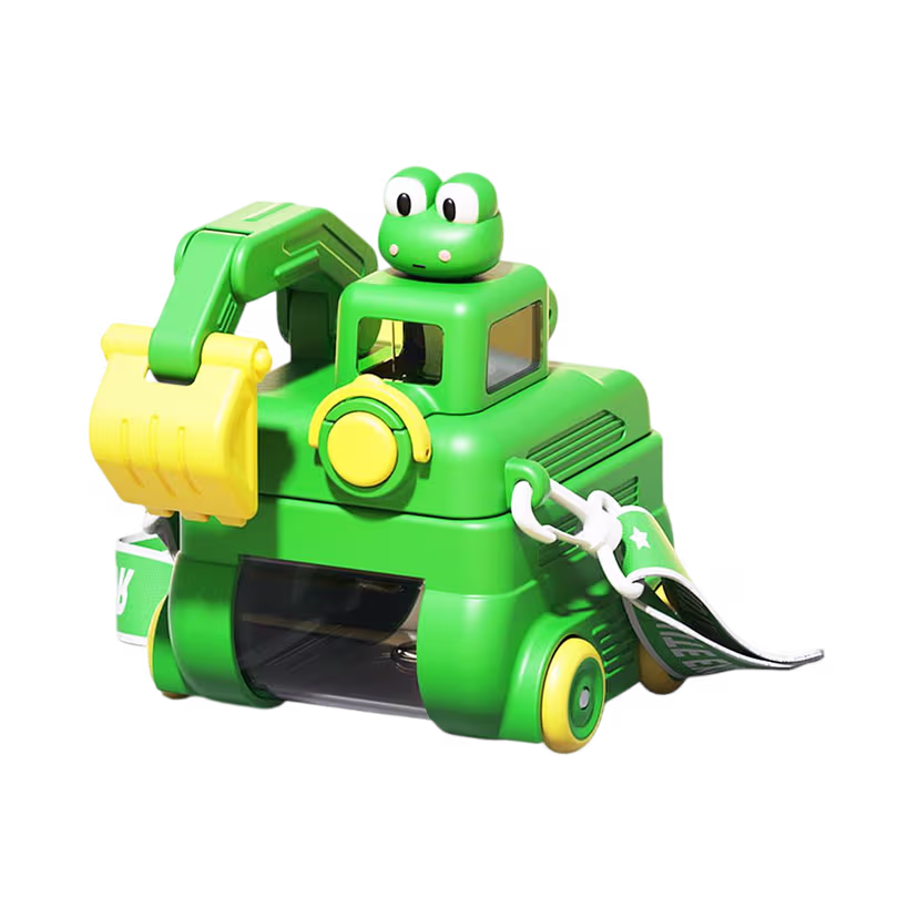Excavator Water Bottle | Kids Fun Cartoon Style Bottle