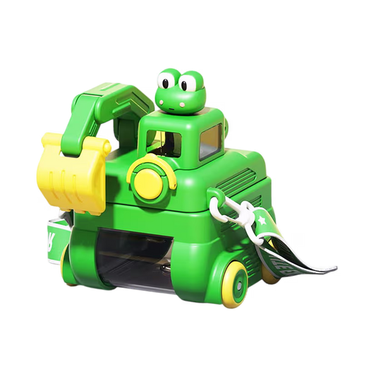 Excavator Water Bottle | Kids Fun Cartoon Style Bottle