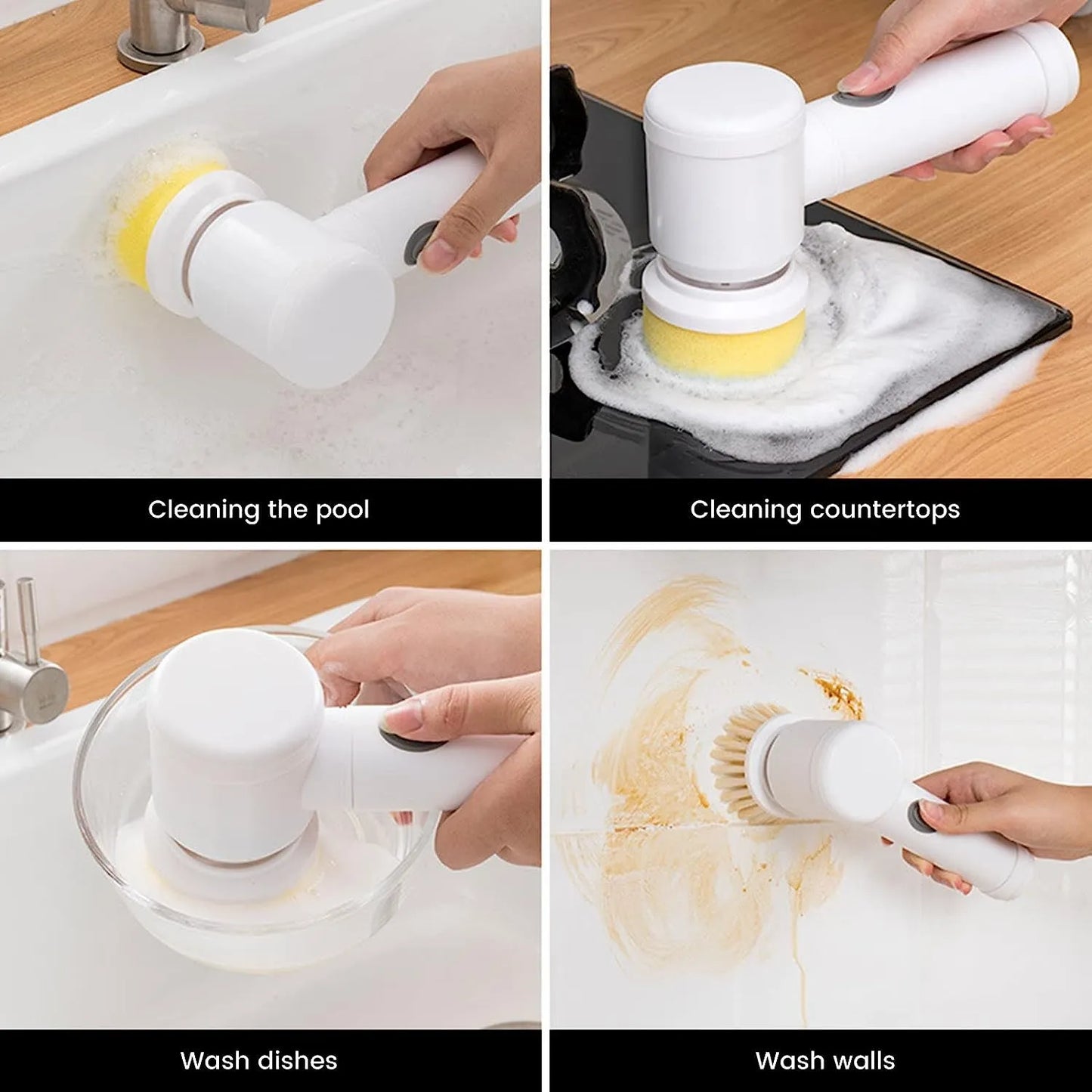 5-in-1 Electric Magic Brush Cleaner