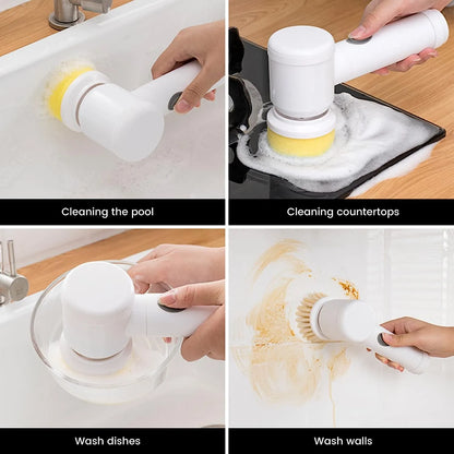 5-in-1 Electric Magic Brush Cleaner