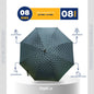 8(=8) Ribs Rahman Mukut Automatic Open Long Umbrella  (4 Colour)