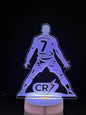 GearUP Acrylic Multicolor Night Lamp (CR7)