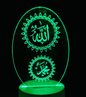 GearUP Acrylic Multicolor Night Lamp (1016916-WH)