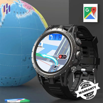 Valdus VG54 Pro 4G LTE SIM Android Smart Watch with AMOLED Display, Camera, GPS & Calling Support